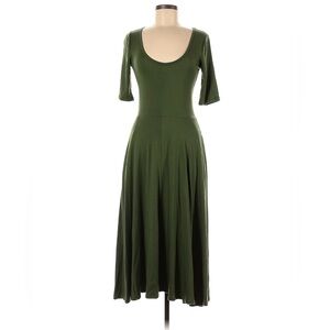 Reformation Jeans Green Midi Dress